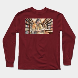 Retro Library Long Sleeve T-Shirt
